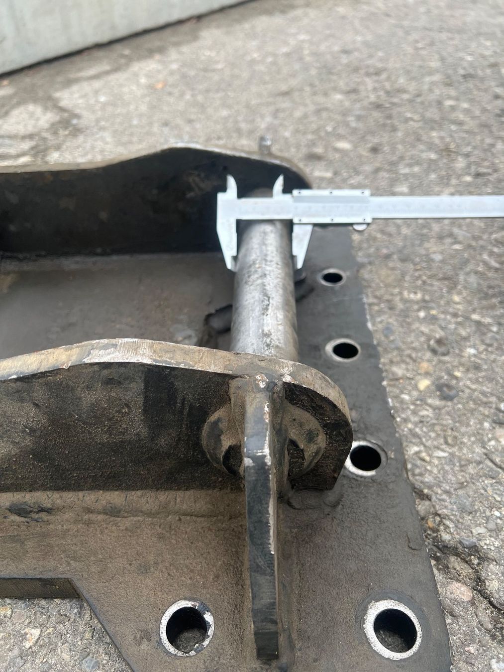 Escavatori: Adapterplatte für Bagger Tecnopart – Usato da Treiten venduto da subaru79 1