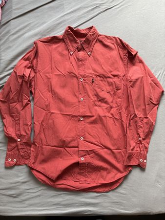 Herren Hemd rot Grösse S Marlboro Classics West American