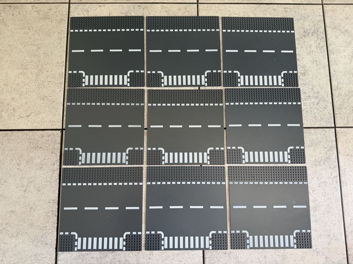 Lego Kit di costruzioni: 33 x Lego Strassenplatten – Usato da Kaiseraugst venduto da 420n 4