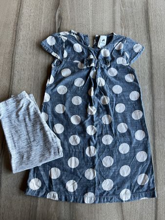 Sommerkleid Mädchen Gr.128 Leggings