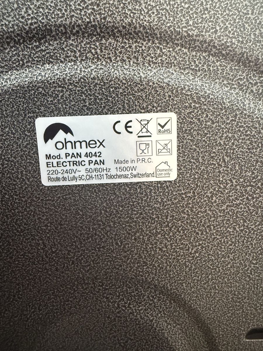 Padelle: Ohmex PAN 4042 Electric Pan – Usato da Moosseedorf venduto da ram_c65w 3