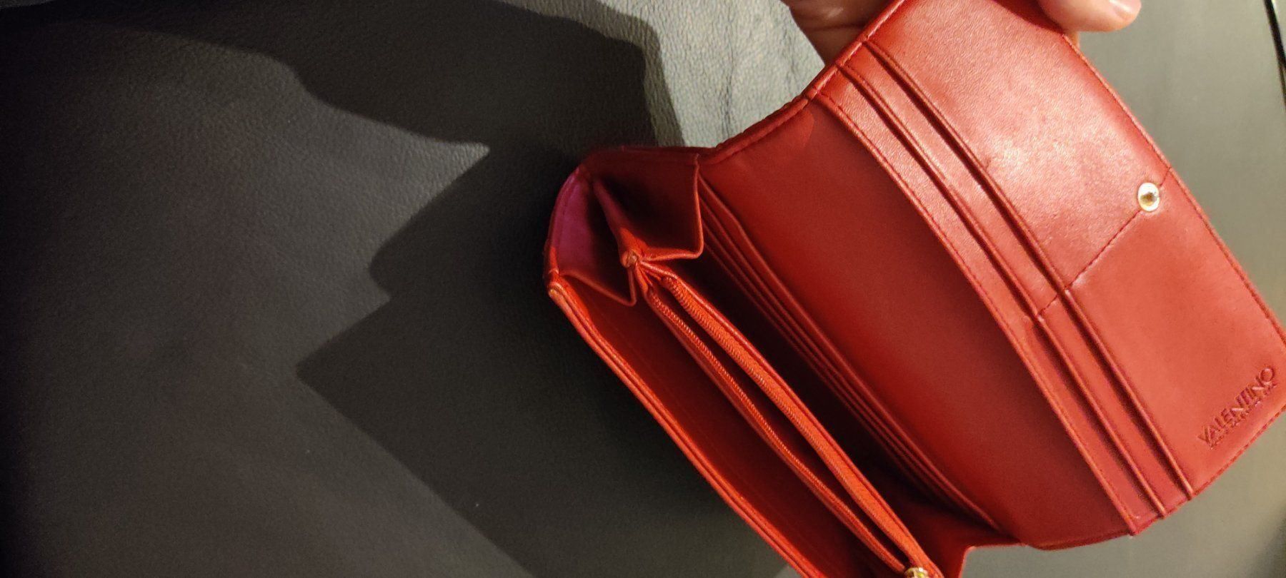 Valentino Portemonnaie: Valentino Geldbörse rot – Gebraucht aus Riehen von Jeronimo8 1