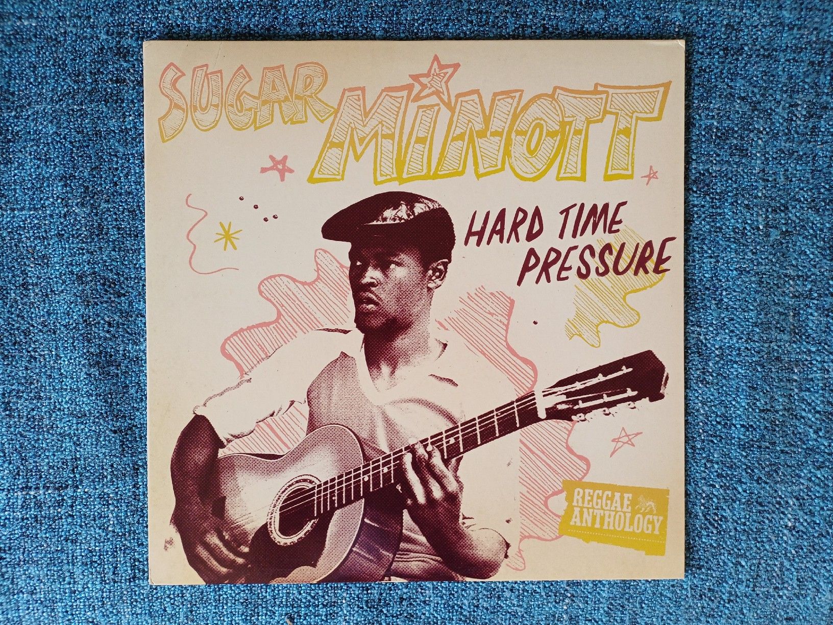 Vinyles: Sugar Minott "Hard Time Pressure" LP – Neuf (Voir description) à Begnins par Drastic-Sound