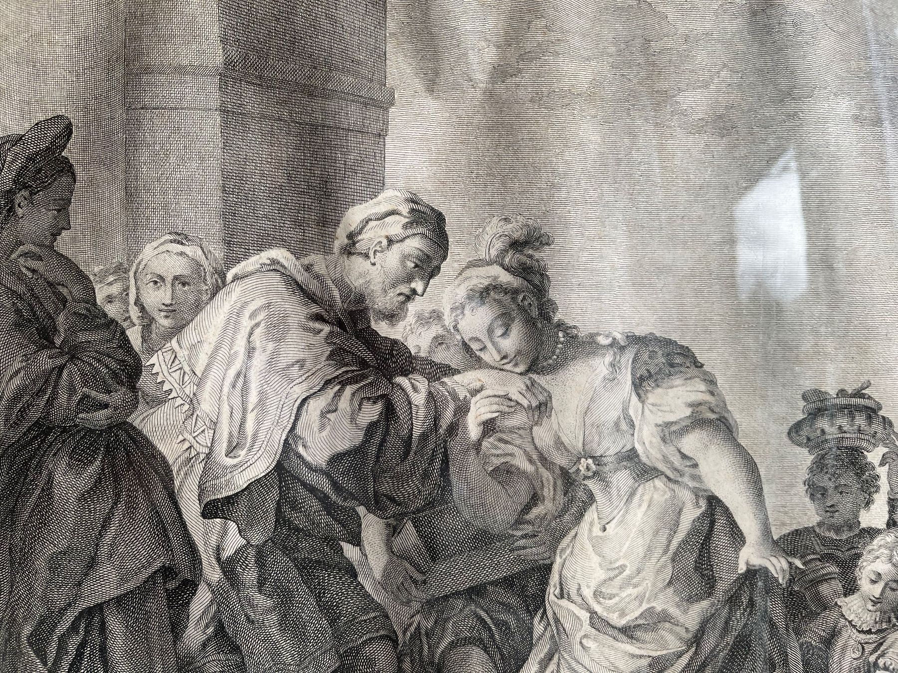 Incisioni: alter Stich: ABRAHAM-Thema – Usato da Hinwil venduto da maf_5gzt 1