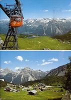 AROSA Weisshorngipfel mit Luftseilbahn