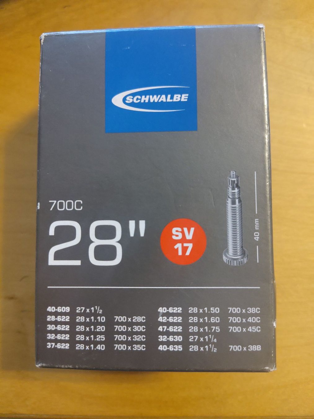 Pezzi di ricambio: Schwalbe Fahrradschlauf – Nuovo (secondo la descrizione) da Aarau venduto da PatrickUhlmann