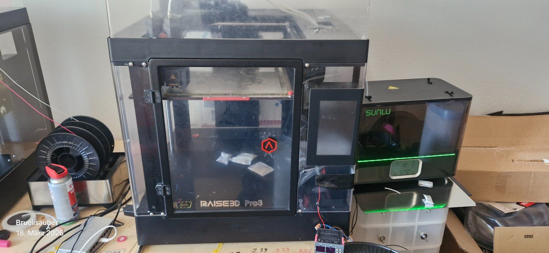 Stampanti 3D: Raised3D Pro3 Dual Extruder 3D Drucker – Usato da Steinach venduto da Bruelisauber