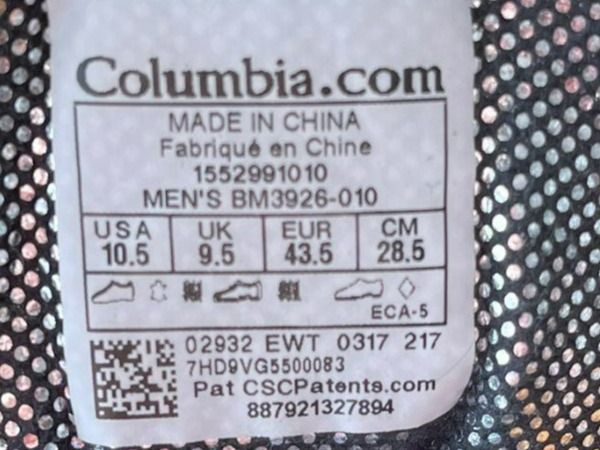 Columbia Scarpe da uomo: Trekkingschuhe / Wanderschuhe Columbia – Nuovo e nell'imballaggio originale da Burgdorf venduto da interstellar2 5