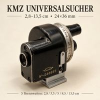 KMZ Universal-Revolversucher 24×36 mm – 2,8 bis 13,5 cm – Ud