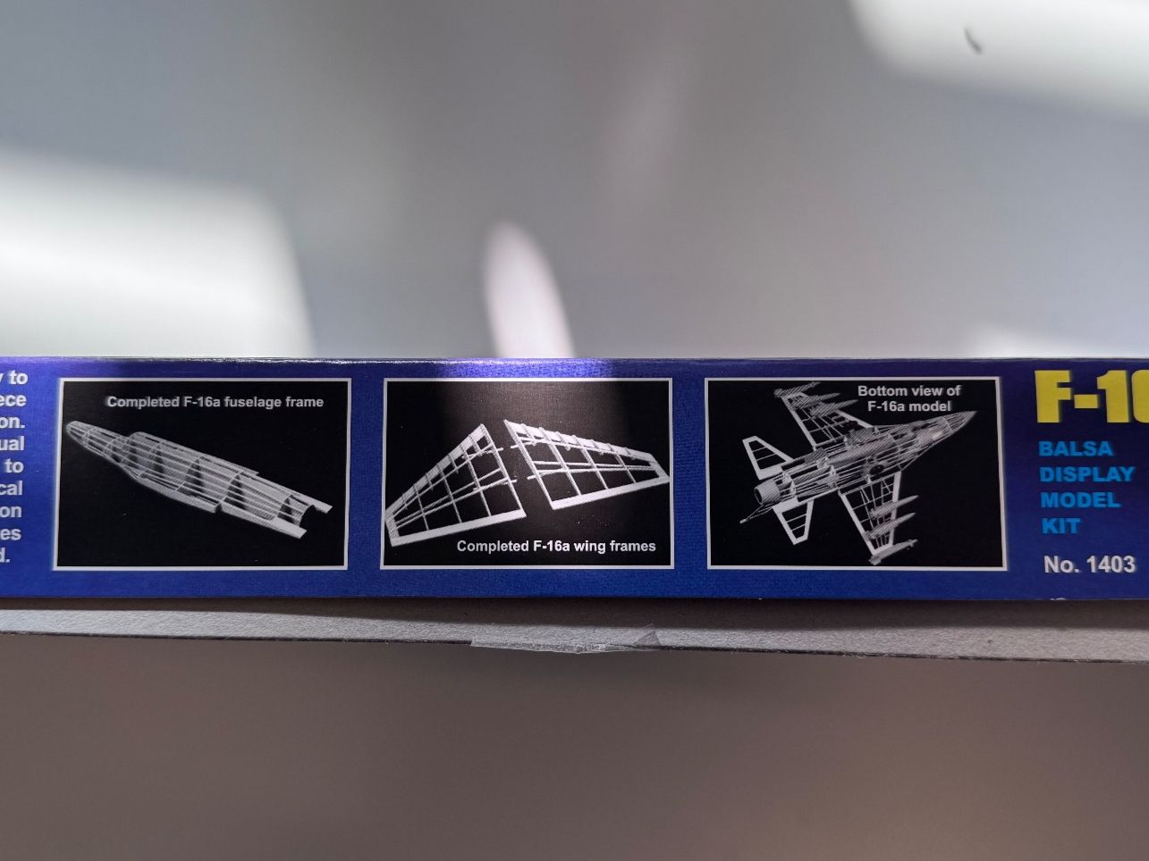 Kit di modellismo & Modellini statici: Guillow's F-16a Fighting Falcon – Nuovo e nell'imballaggio originale da Fahrwangen venduto da Hotroad61 2