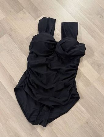 Badeanzug Monokini Bikini Schwarz Gr. 38 Neu