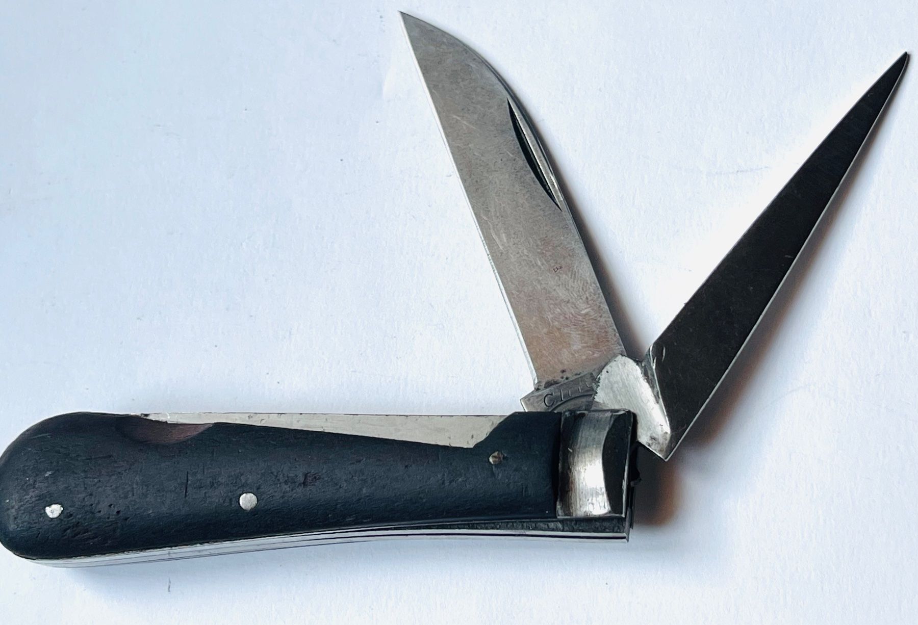 Coltelli tascabile: Antikes Sackmesser CHICO mit grosser Ahle, grosse Klinge – Usato da Basel venduto da TOMFAN