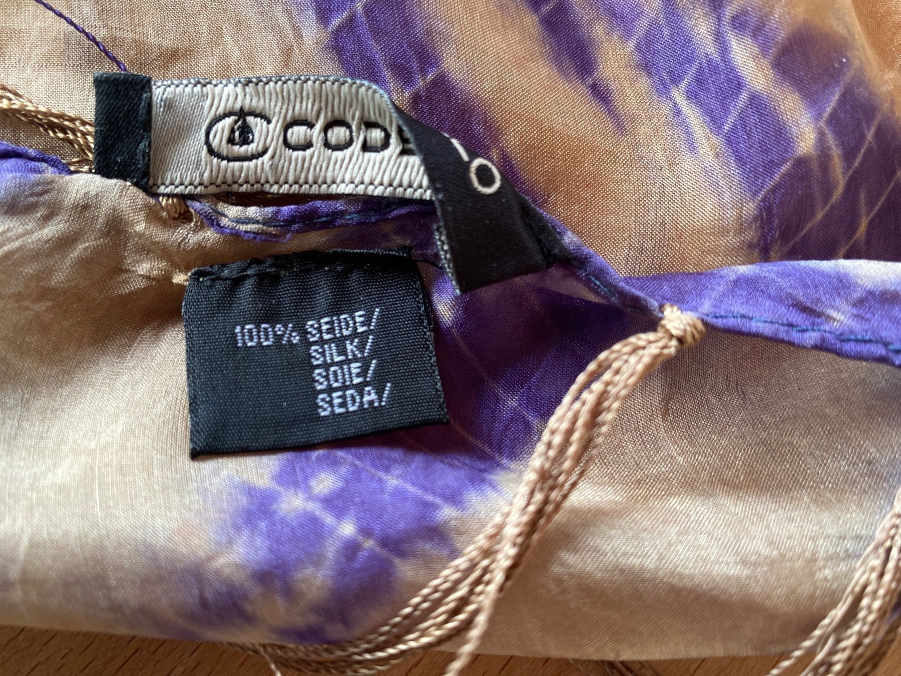 Codello Foulards, Tücher & Schals: Codello Seidenschal mit Fransen, neu – Gebraucht aus Pfäffikon SZ von Anita8808 3