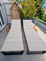 Hochwertige Sonnenliegen mit verstellbarer Rückenlehne