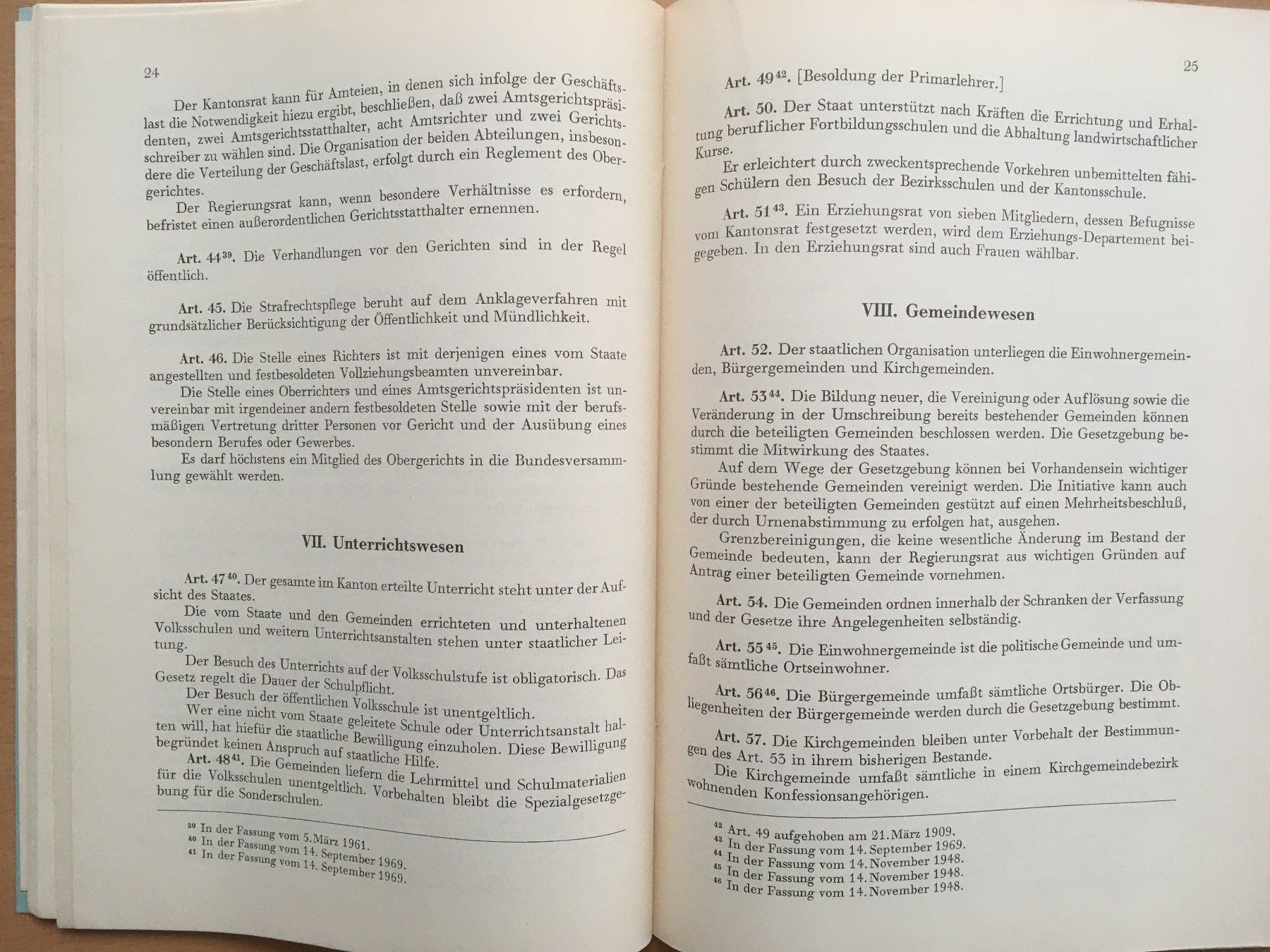 Libri: Verfassung des Kantons Solothurn (1969) – Usato da Grenchen venduto da Kogi7 5