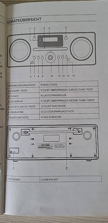 Radio: DAB-Radio/CD "auna" – Usato da Sulgen venduto da Bmabi 1