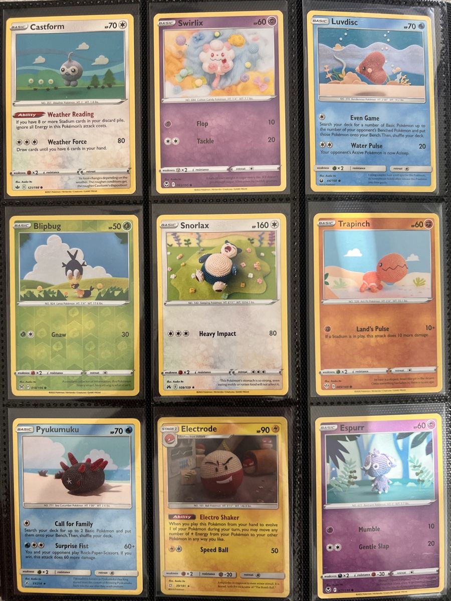 Pokémon Sammelbilder & Trading cards: Asako Ito Lot 9x NM – Gebraucht aus Zollikon von inf_l5jd