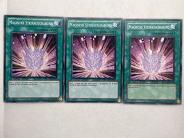Yu-Gi-Oh! Magische Steinausgrabung - 3 Karten Set!