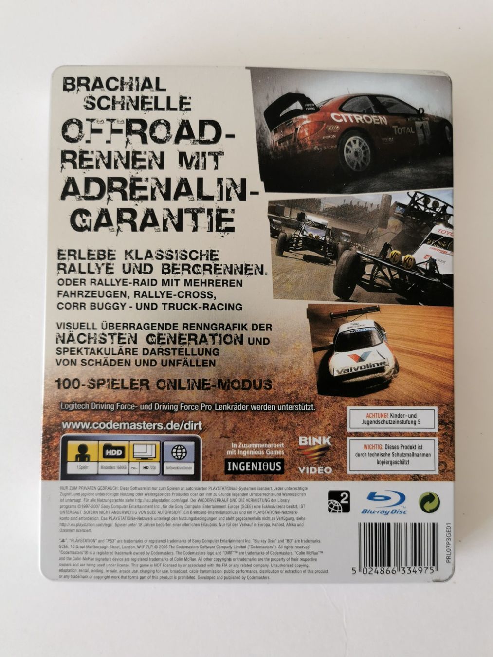 Giochi: Ps 3 - Colin Mcrae Dirt – Usato da Lenzburg venduto da eyworld 2