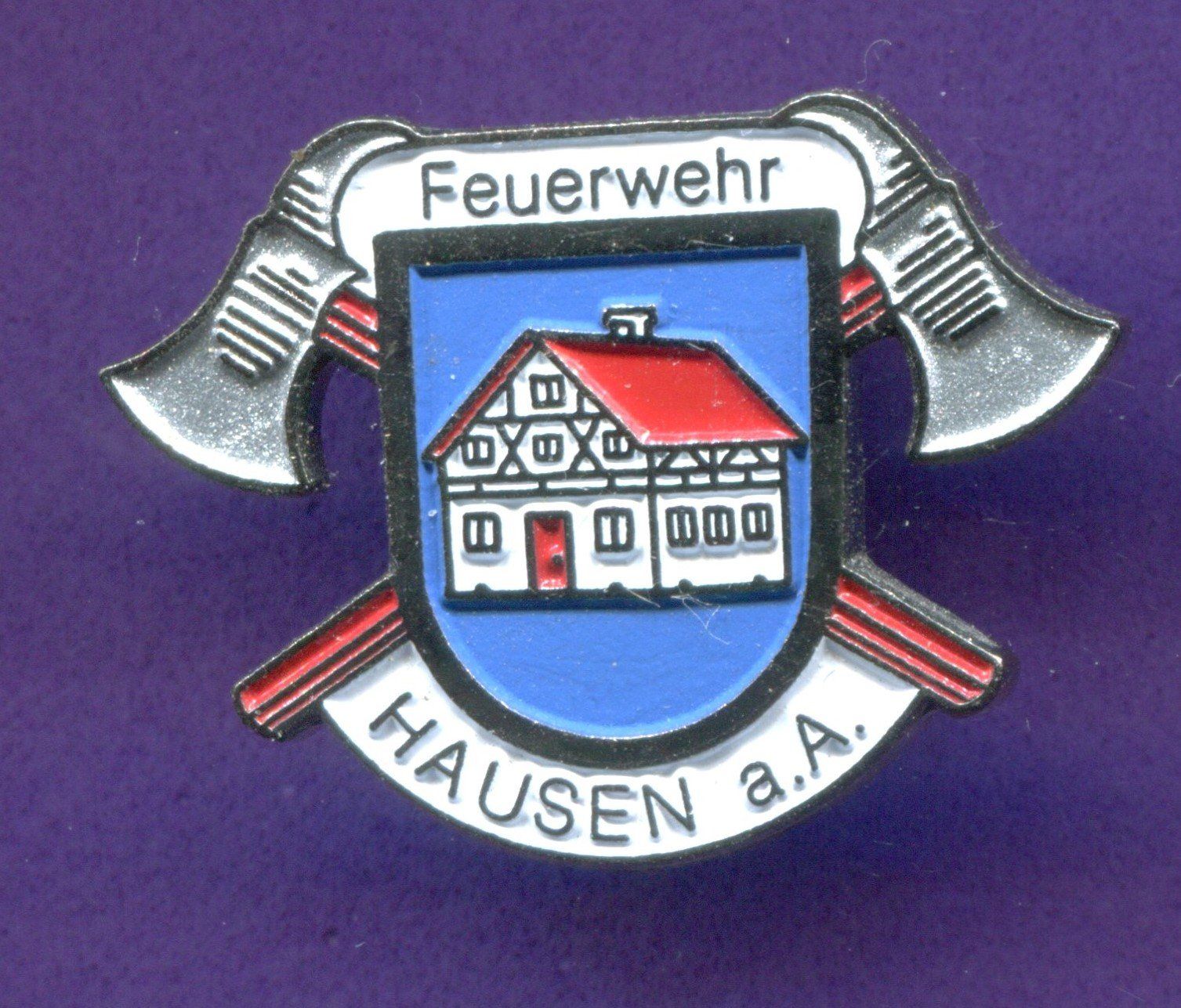 Placchette & Badge: Feuerwehr  HAUSEN a.A. – Usato da Winterthur venduto da Sammleroase
