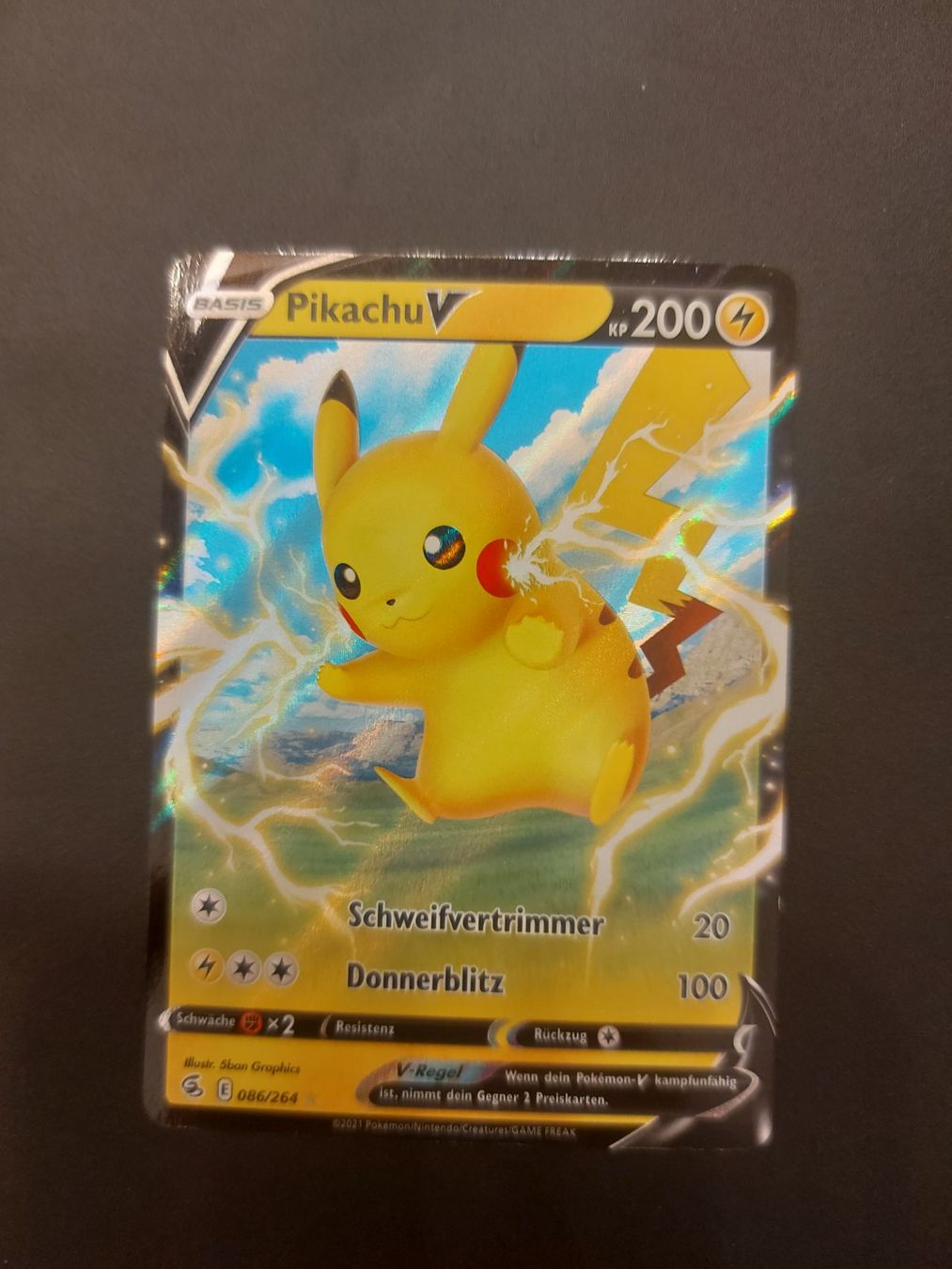 Pokémon Carte collezionabili: Pikachu V #086 Fusion Strike  DE – Usato da Biasca venduto da Sara_Poke123