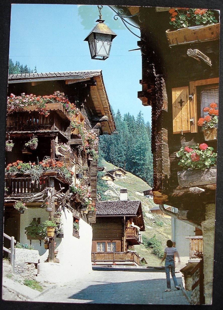 Cartoline postali: GRIMENTZ Val d'Anniviers – Usato da Jona venduto da philajona