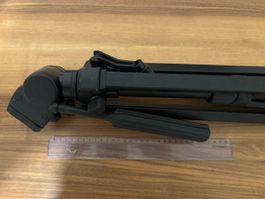 Stativ Cullmann Alpha 100 Aluminium schwarz guter Zustand