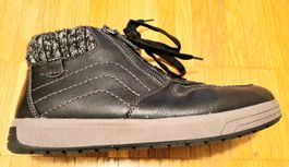 Stiefeletten 39 Schwarz mit Reißverschluss