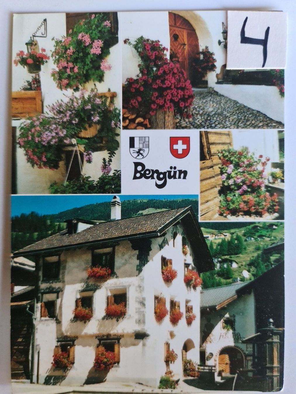 Ansichtskarten: Ansichtskarte Bergün 1998 – Gebraucht aus Dintikon von Vexi