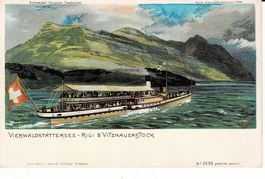 RIGI & VITZNAUERSTÜCK Vierwaldstättersee mit Schiff Schwyz