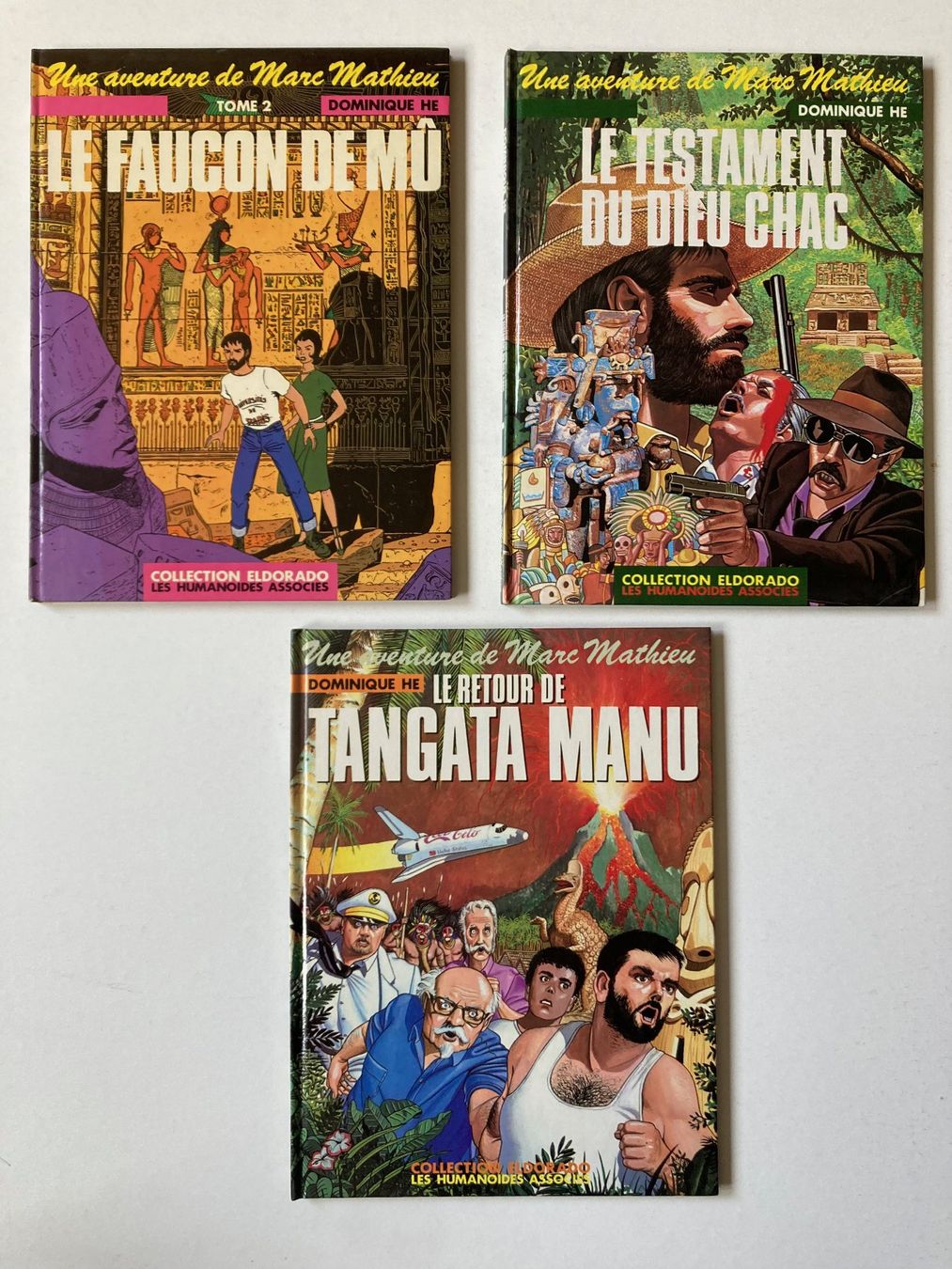 Fumetti: MARC MATHIEU - Tomes 2 - 4 - 6 - EO – Usato da Vandoeuvres venduto da ngc_9qj2