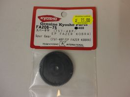 Kyosho FA206-75 Zahnrad (75T-48P) EP FAZER KOBRA, Neu!