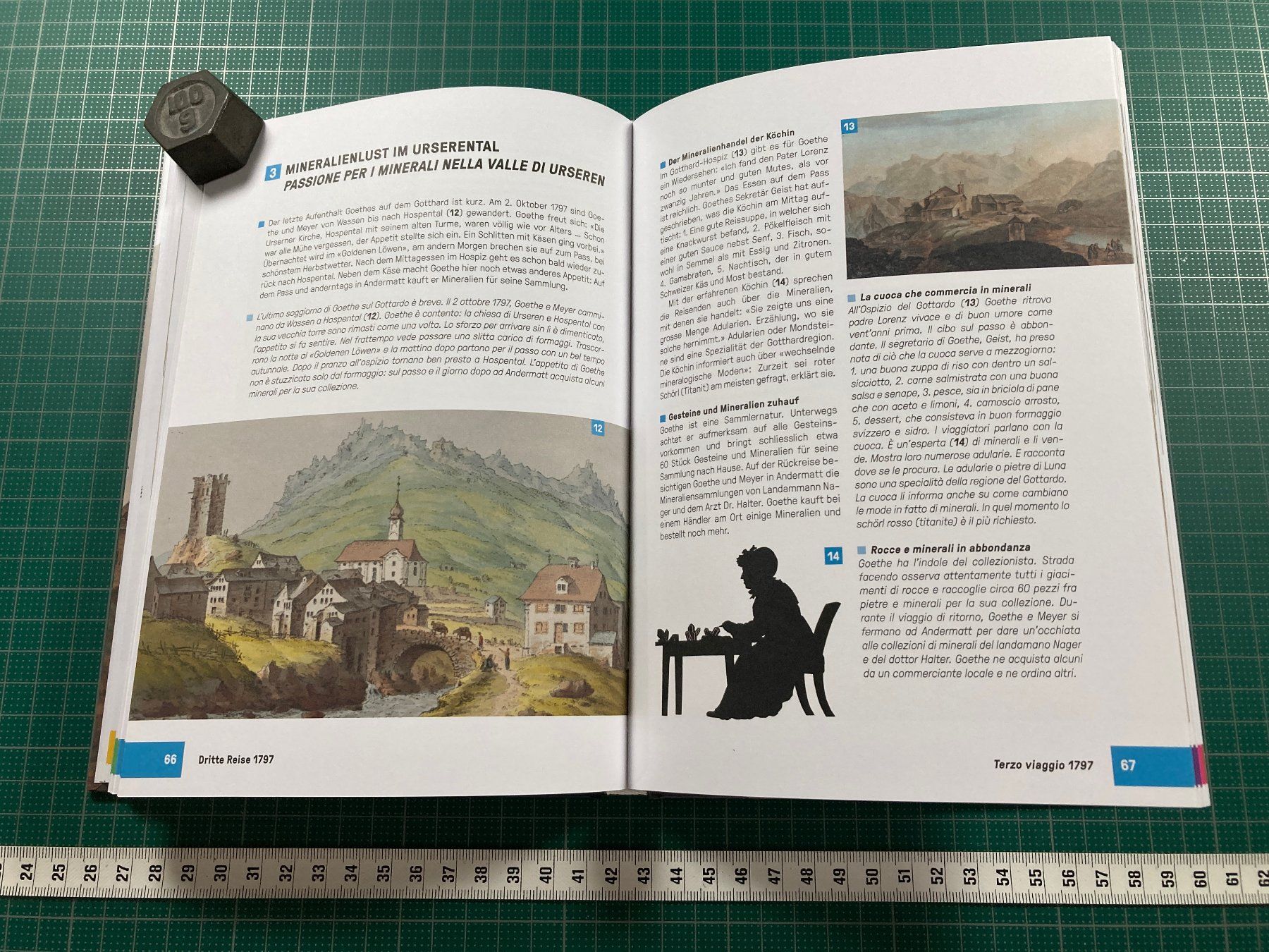 Bücher: Goethe am Gotthard - Museo Sasso San Gottardo – Gebraucht aus Lenzburg von fh1 6