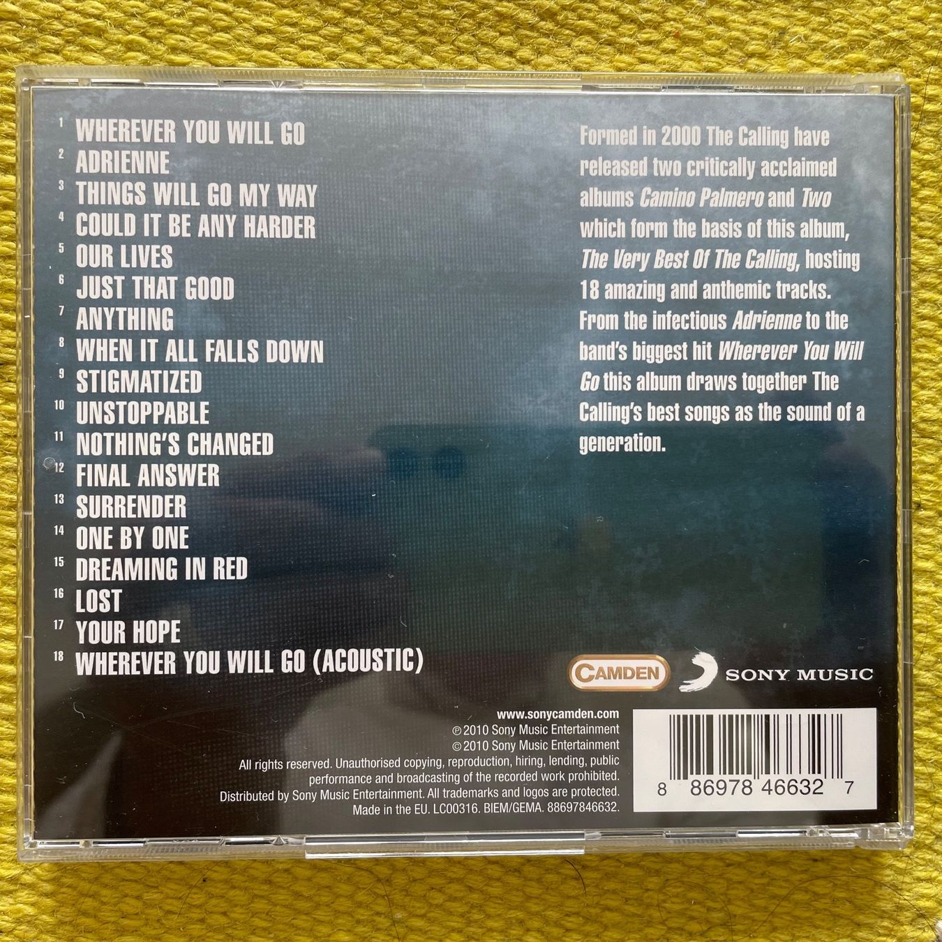 CD: THE CALLING-VERY BEST OF – Usato da Rorschacherberg venduto da CD-Roli 1