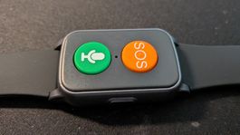 SOS Notfalluhr Senioren, GPS, wasserdicht, induktives Laden