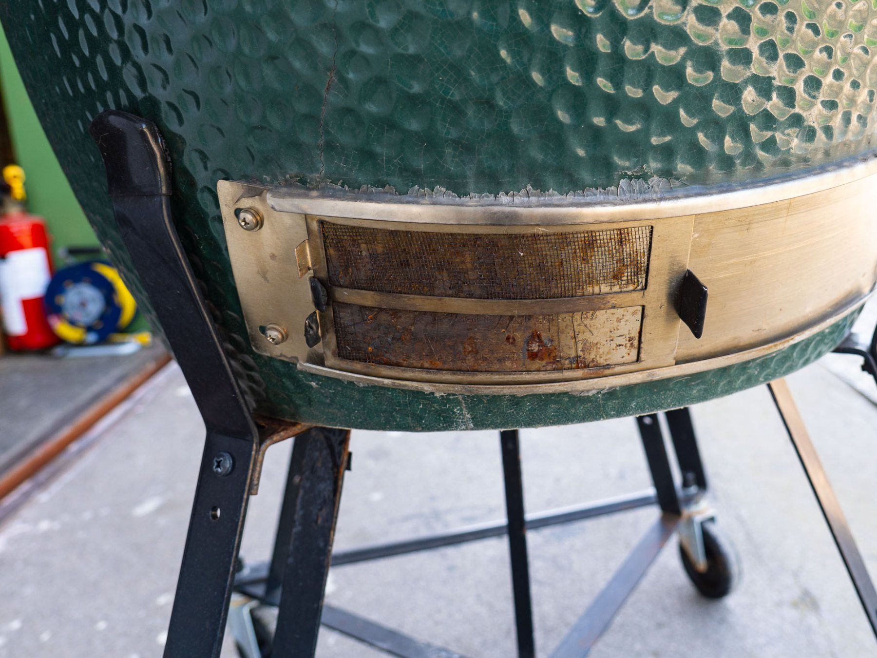 Big Green Egg Griglie: Big Green Egg Grill - Keramik, Rollgestell - Ref. 05/52 – Usato da Au ZH venduto da BrockiAu 7