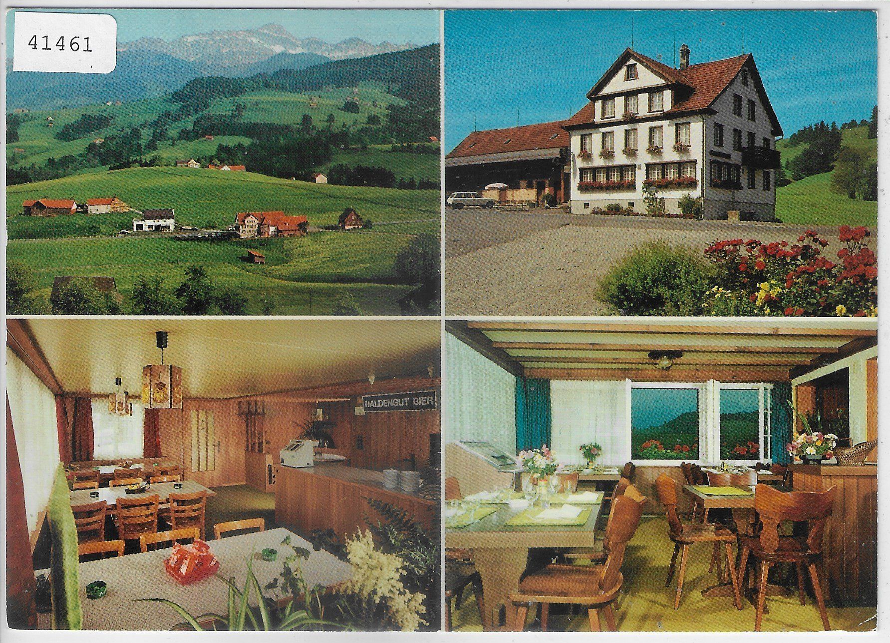 Cartoline postali: Schwellbrunn - Gasthaus Traube – Usato da Ettingen venduto da Kartenplanet