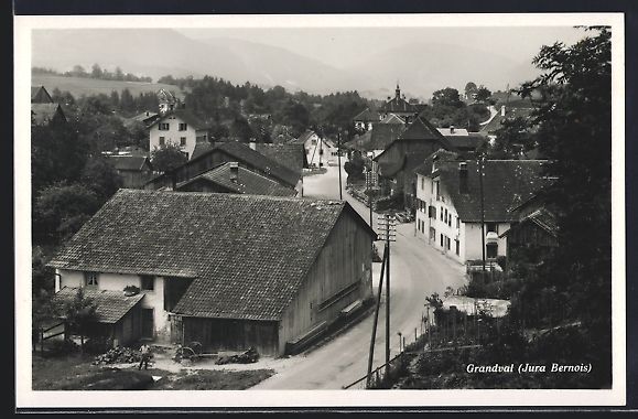 Cartes postales: AK Grandval, Ortsansicht – D'occasion à Berlin par bartko-reher