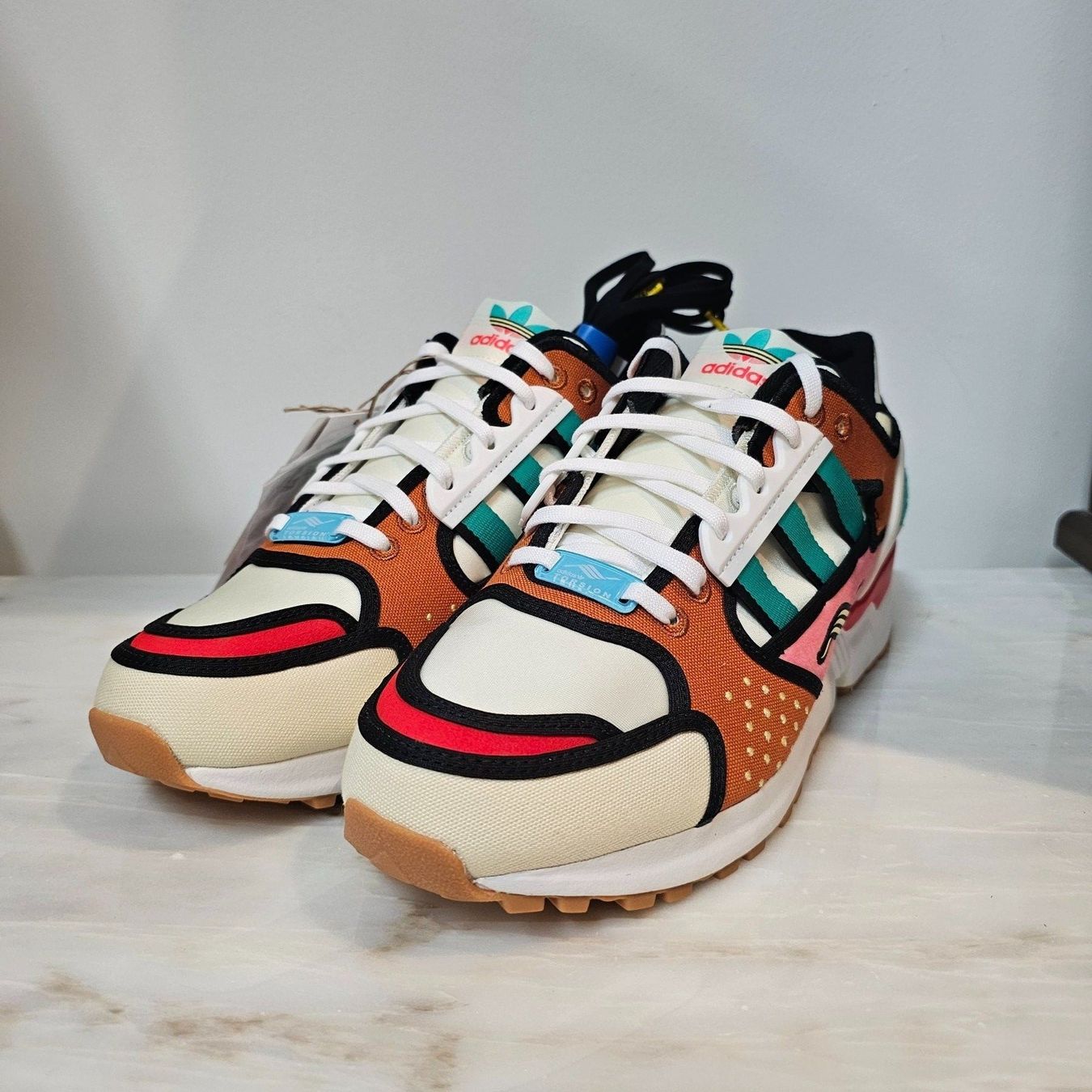 Adidas Simpson Adidas X Krusty Burger ZX 10000 White Supcol