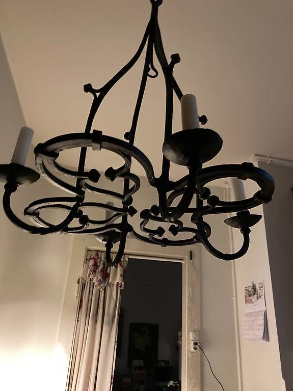 Lampadari & plafoniere: Schmiedeeiserner Lüster – Usato da Basel venduto da luggi007 2