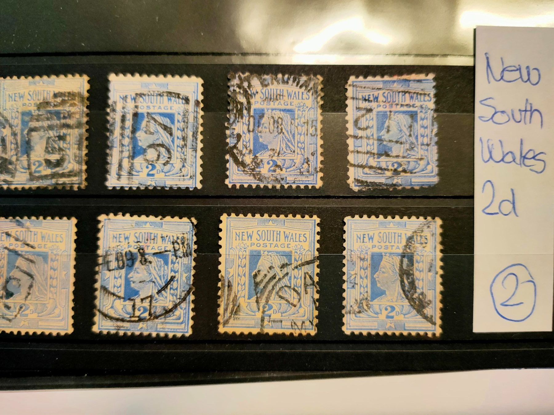 Tutti i francobolli: New South Wales Briefmarken 2d Antik – Usato da Bronschhofen venduto da happynews2018 2