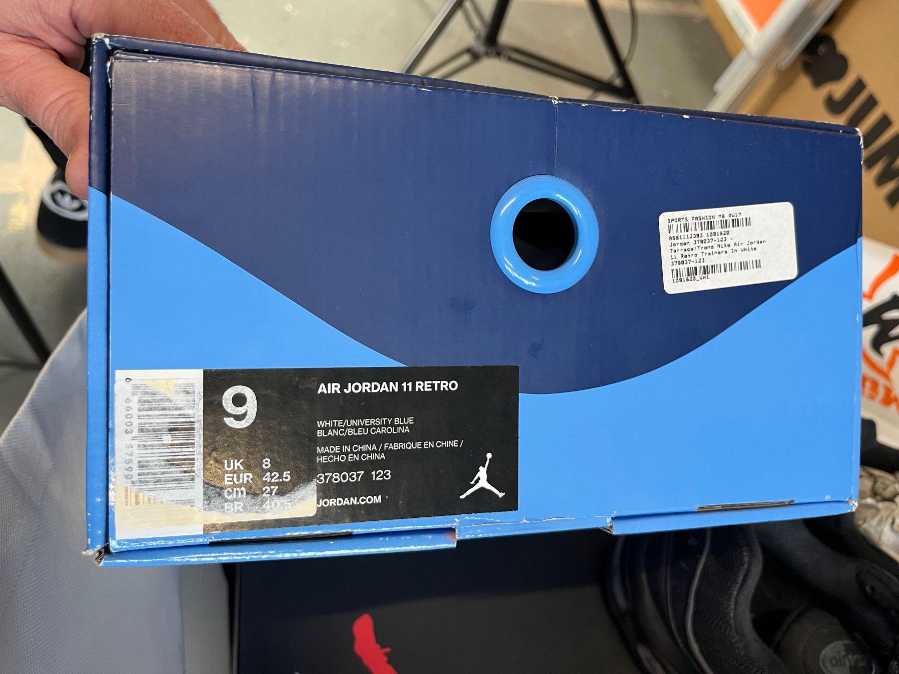 Jordan Scarpe da uomo: Jordan 11 Retro UNC Win Like 82 (2017) – Nuovo e nell'imballaggio originale da Niederlenz venduto da dom_r6rz 3
