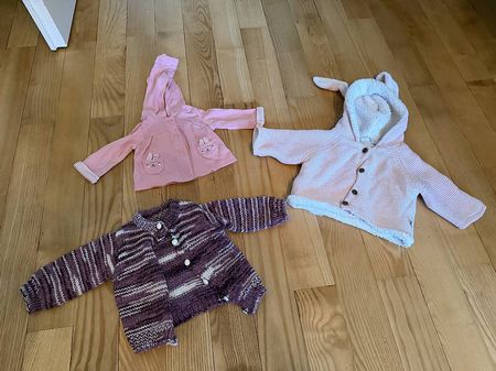 Diverse Babykleider, Grösse 50/56