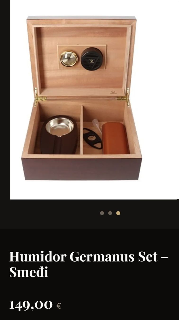 Humidore: Set Cave à cigares – Neu und originalverpackt aus Genève von ErikaGE 2