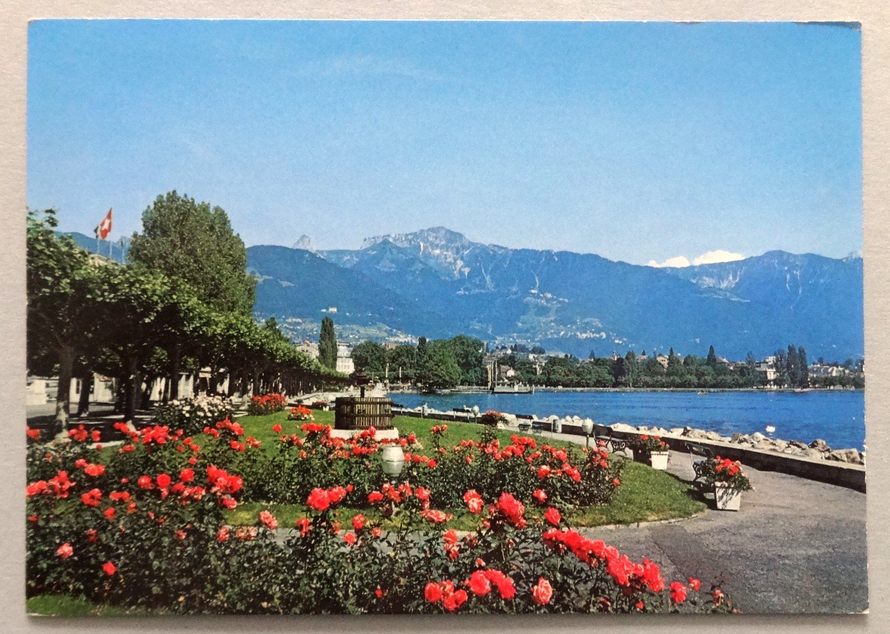 Cartes postales: Vevey, les quais – D'occasion à Fétigny par Billy2miny