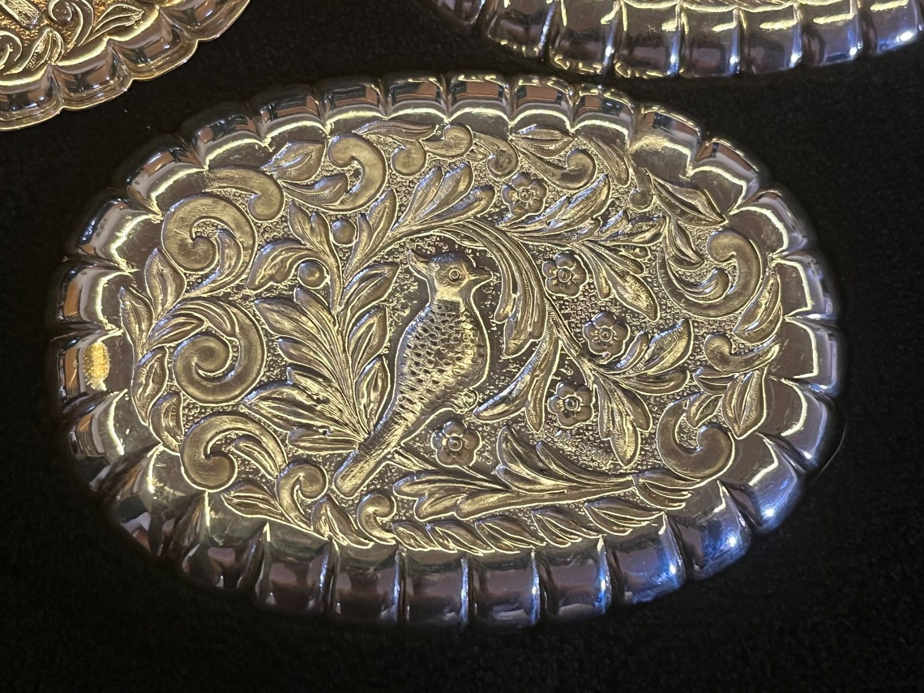Piatti di portata: 5 Schälchen versilbert – Usato da Bettwiesen venduto da wicking27 1