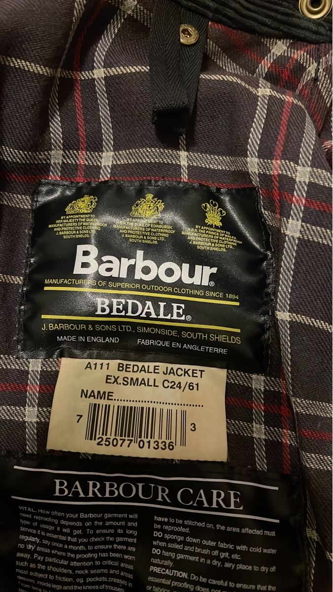 Barbour Giacche & Cappotti: Classic Barbour Bedale Jacket - Excellent Condition! – Usato da Zollikerberg venduto da vallicip