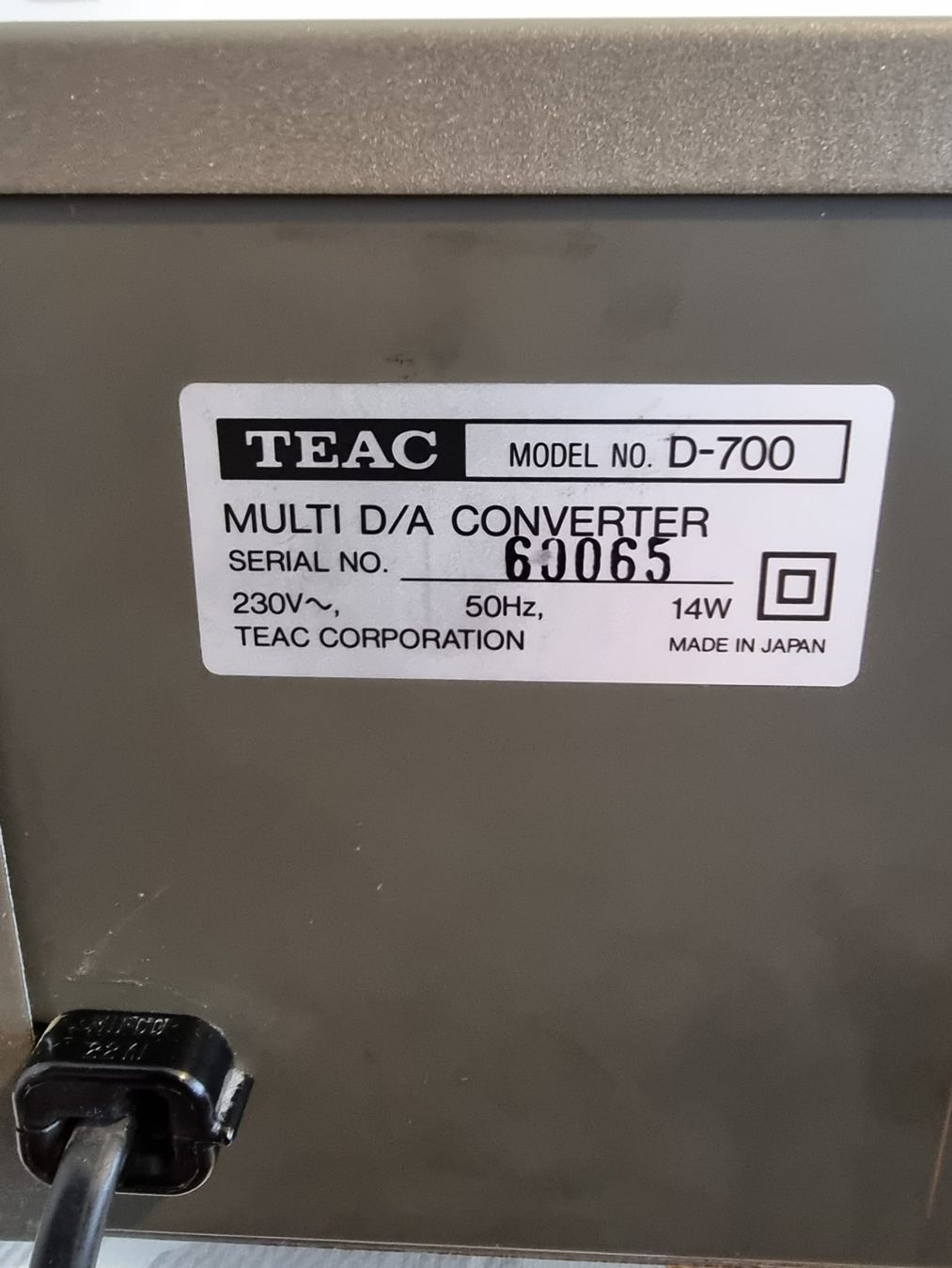 Convertitori: TEAC D-700 / Multi D/A Wandler – Usato da Sissach venduto da drugho 4