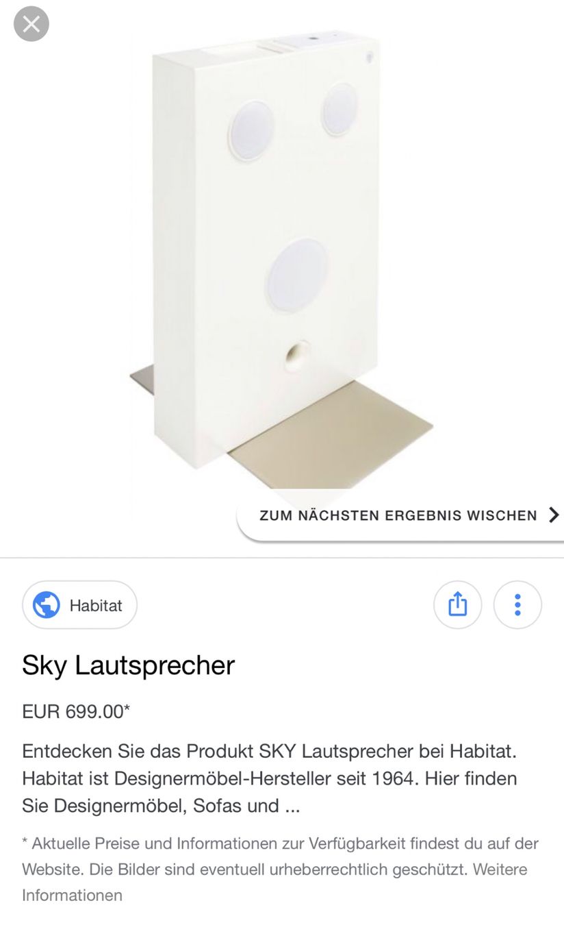 Casse acustiche: Sky Lautsprecher/Box – Usato da goldach venduto da Mickymaus83 2