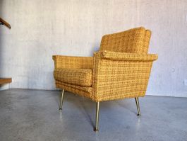 Scandi Vintage Sessel 50er/60er, Mid-Century, Senfgelb